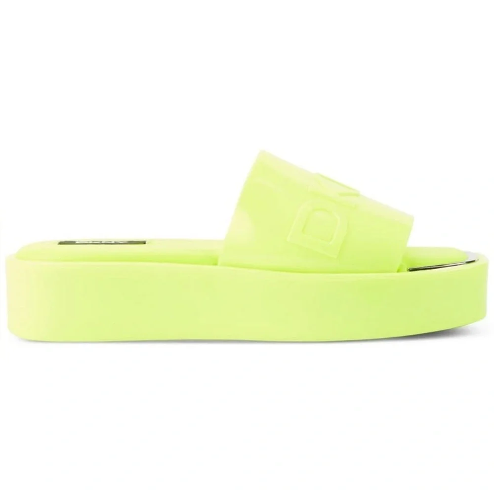 DKNY Womens Laren Slip On Casual Slide Sandals - Picture 2 of 4